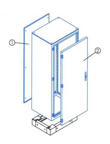 VFR IP 55 με τυφλή πόρτα